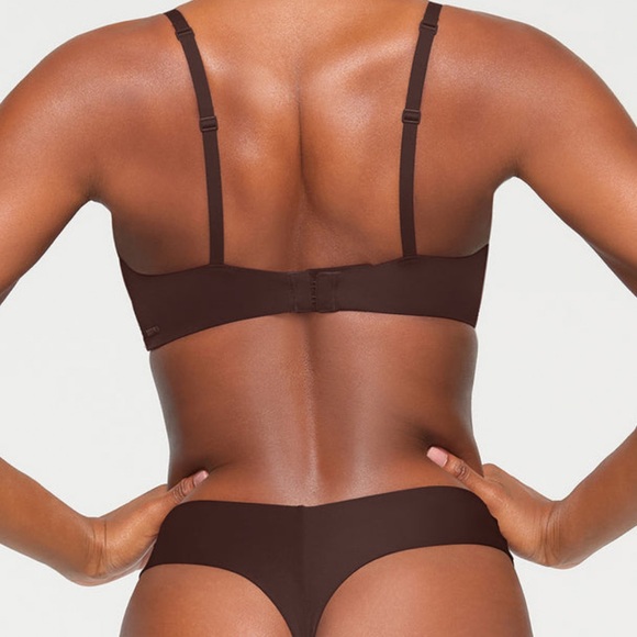 WIRELESS FORM T-SHIRT DEMI BRA | ESPRESSO 42DD - Picture 3 of 3